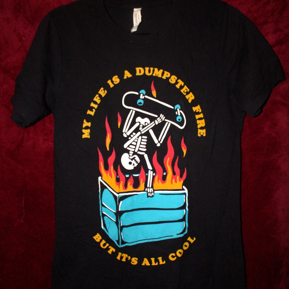 Wicked Clothes 'Dumpster Fire' Shirt